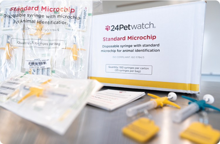 A 24Petwatch microchip., Picture, Picture